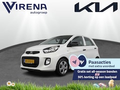 Kia Picanto - 1.0 CVVT EconomyLine - Radio - Stalenvelgen - Onderhoudsboekje - Virena Zekerheidspakket €