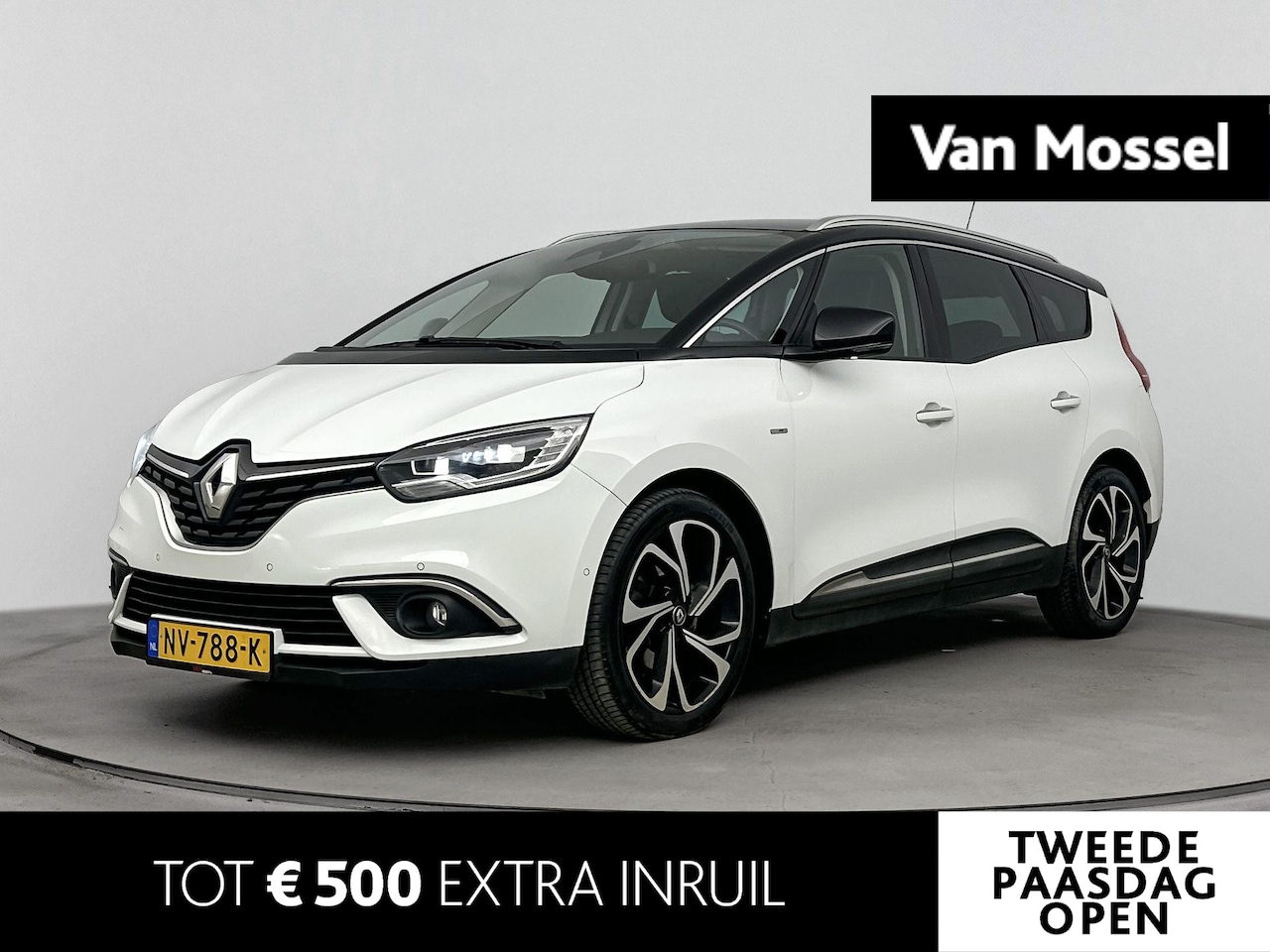 Renault Grand Scénic - 1.2 TCe 130Pk Bose | Navigatie | Achteruitrijcamera | Panoramadak | Parkeersensoren | Dode - AutoWereld.nl