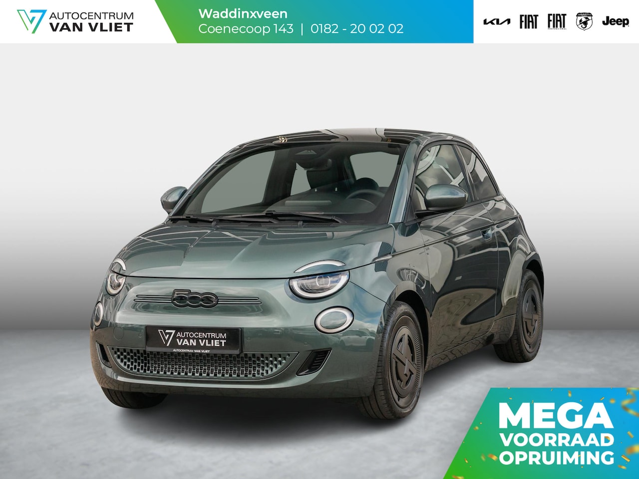 Fiat 500e - Giorgio Armani Edition 42 kWh | 18% Bijtelling | Zeer Exclusief | Beperkte Oplage ! - AutoWereld.nl