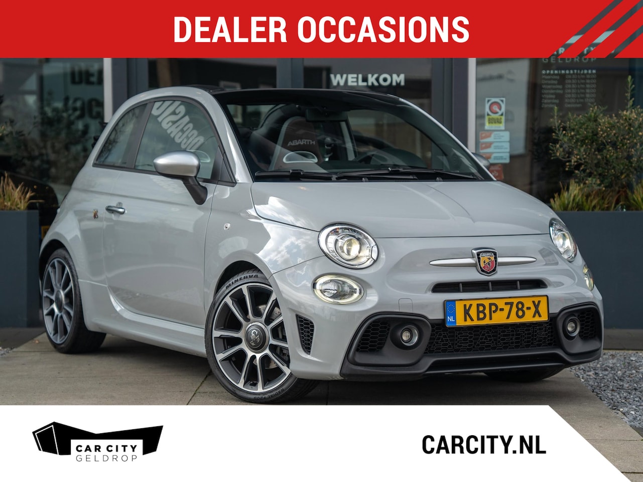 Abarth 595 - 595C 1.4 T-Jet 165PK Turismo / Xenon / Beats / Carplay / PDC - AutoWereld.nl