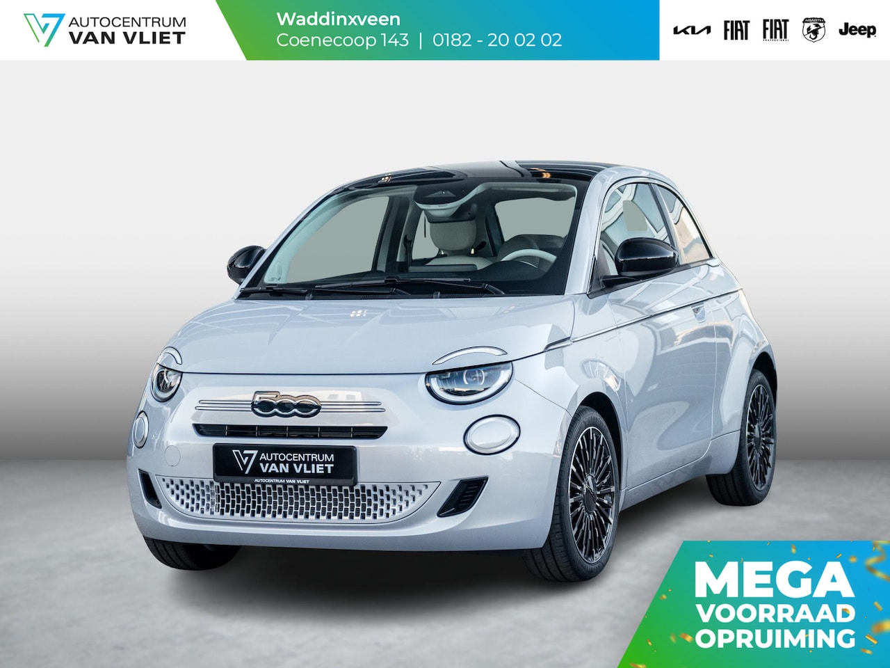 Fiat 500 - Hybrid Collezione | Clima | LED | PDC | JBL Premium Audio | 17" | Camera | BSM | Canneloni - AutoWereld.nl