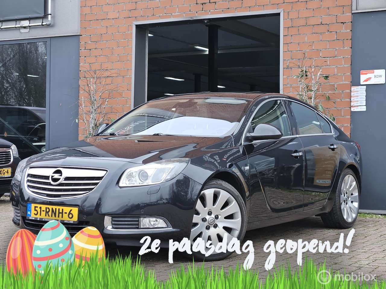 Opel Insignia - 2.0 T Cosmo Airco navi leer Elek schuifdak nap - AutoWereld.nl