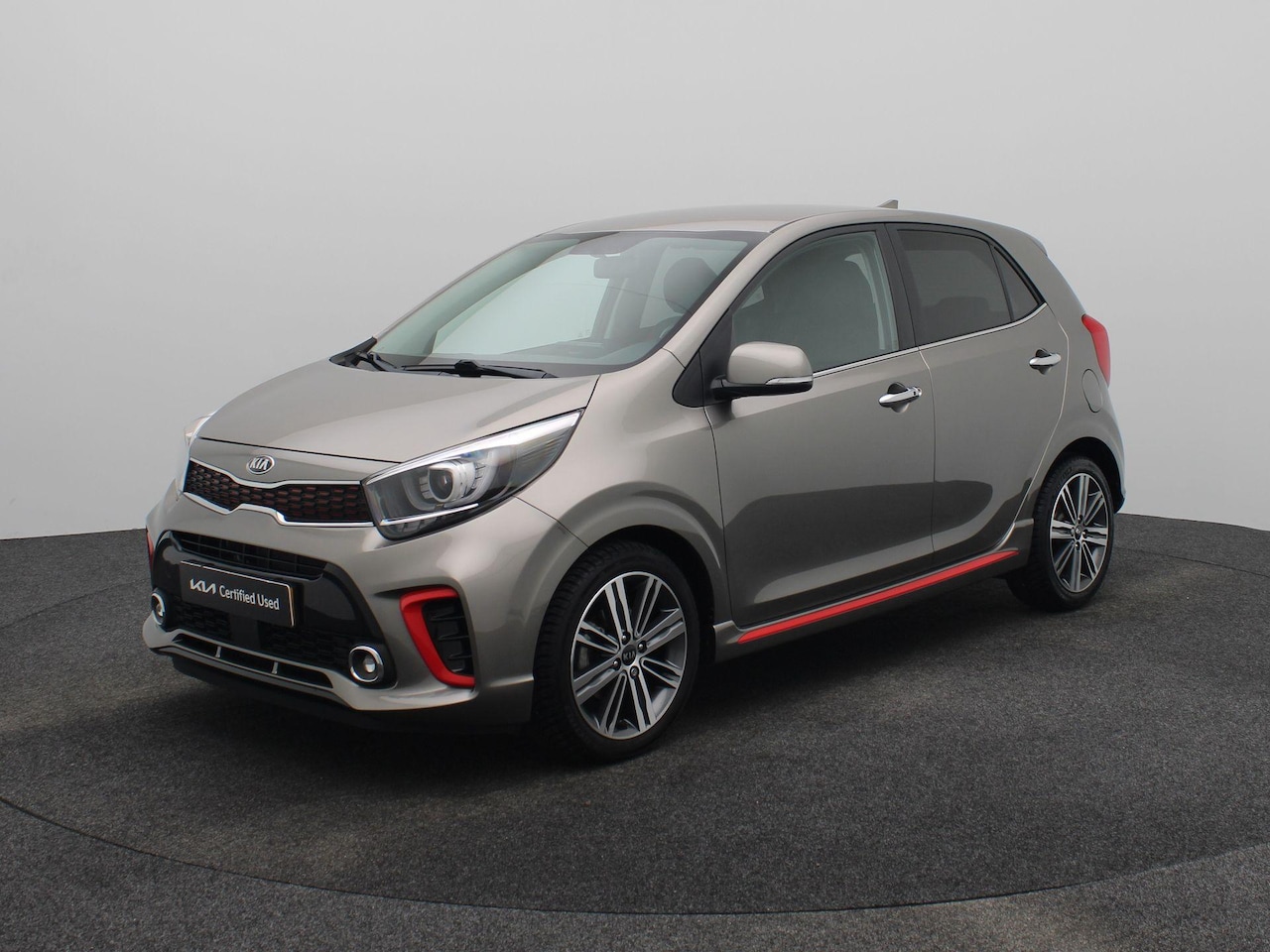 Kia Picanto - 1.0 T-GDI GT-Line | All-Season Banden | Stoel en Suur Verwarming | Navigatie | Climate Con - AutoWereld.nl