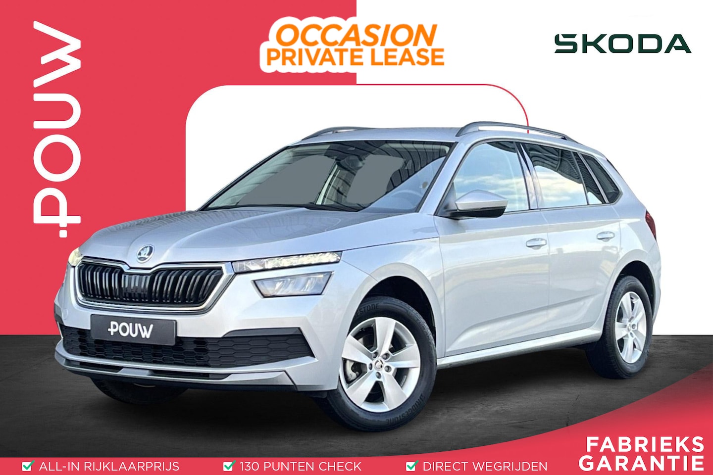 Skoda Kamiq - 1.0 TSI 110pk Ambition | Navigatie | Smartlink | Cruise Control - AutoWereld.nl