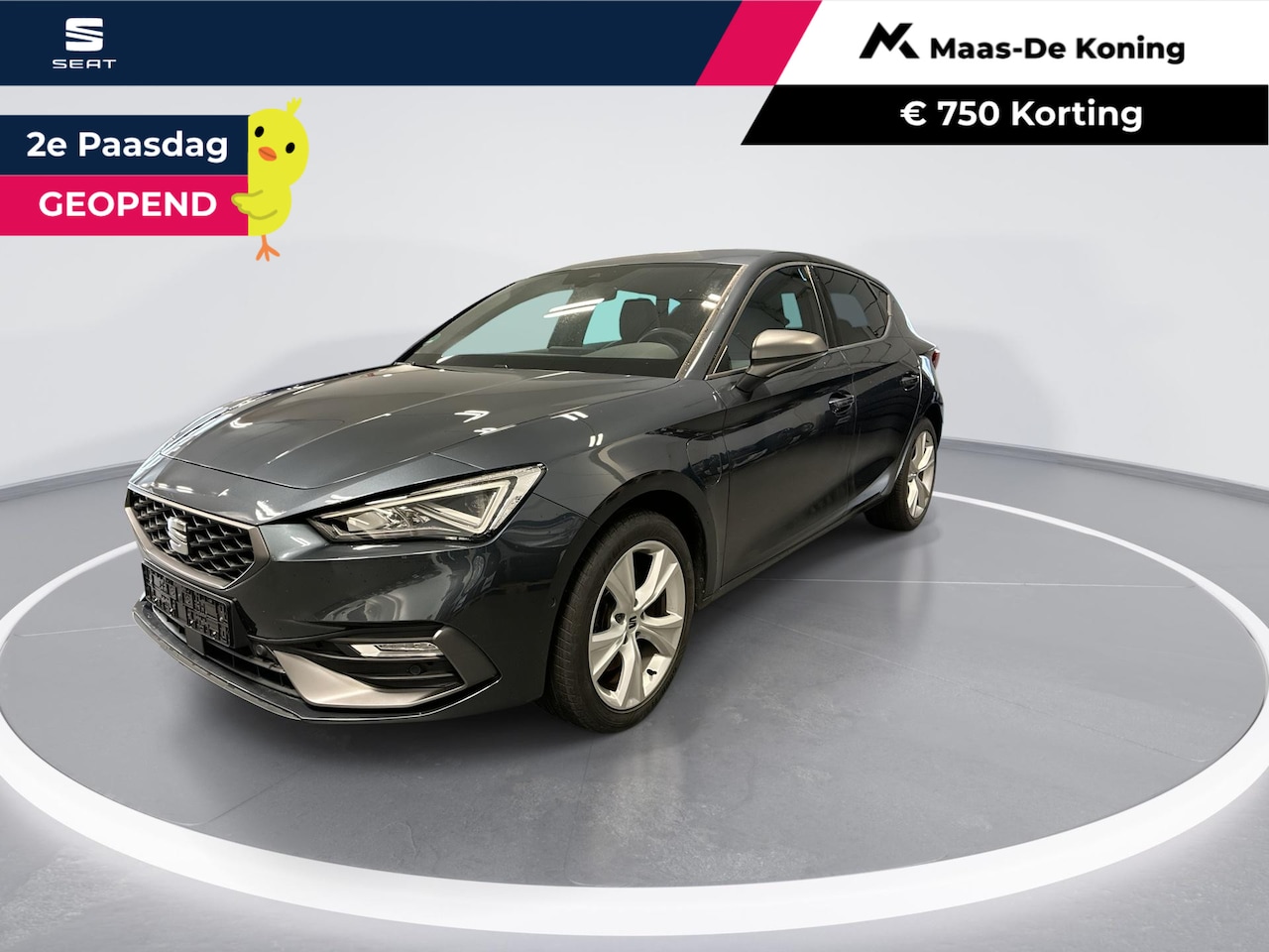 SEAT Leon - 1.4 TSI 204pk DSG eHybrid PHEV FR · Camera · Apple/Android Car Play · Navigatie · Dodehoek - AutoWereld.nl