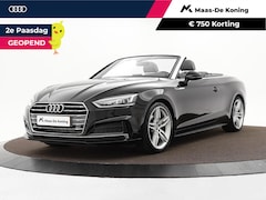 Audi A5 Cabriolet - 40 TFSI 190pk S-tronic Design Pro Line Plus · Camera · Navigatie · Alarm Klasse 3 · P-Sens