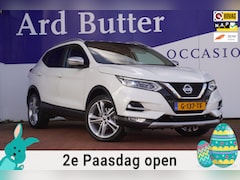 Nissan Qashqai - 1.3 DIG-T N-Motion+Led+Pano-dak+navigatie+camera+19"lmv+Parel-White = NOVEMBER 2019 = NIEU