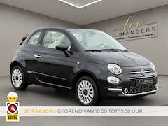 Fiat 500 C - 1.2 Lounge 2020 ZWART | Cabriolet | Apple CarPlay