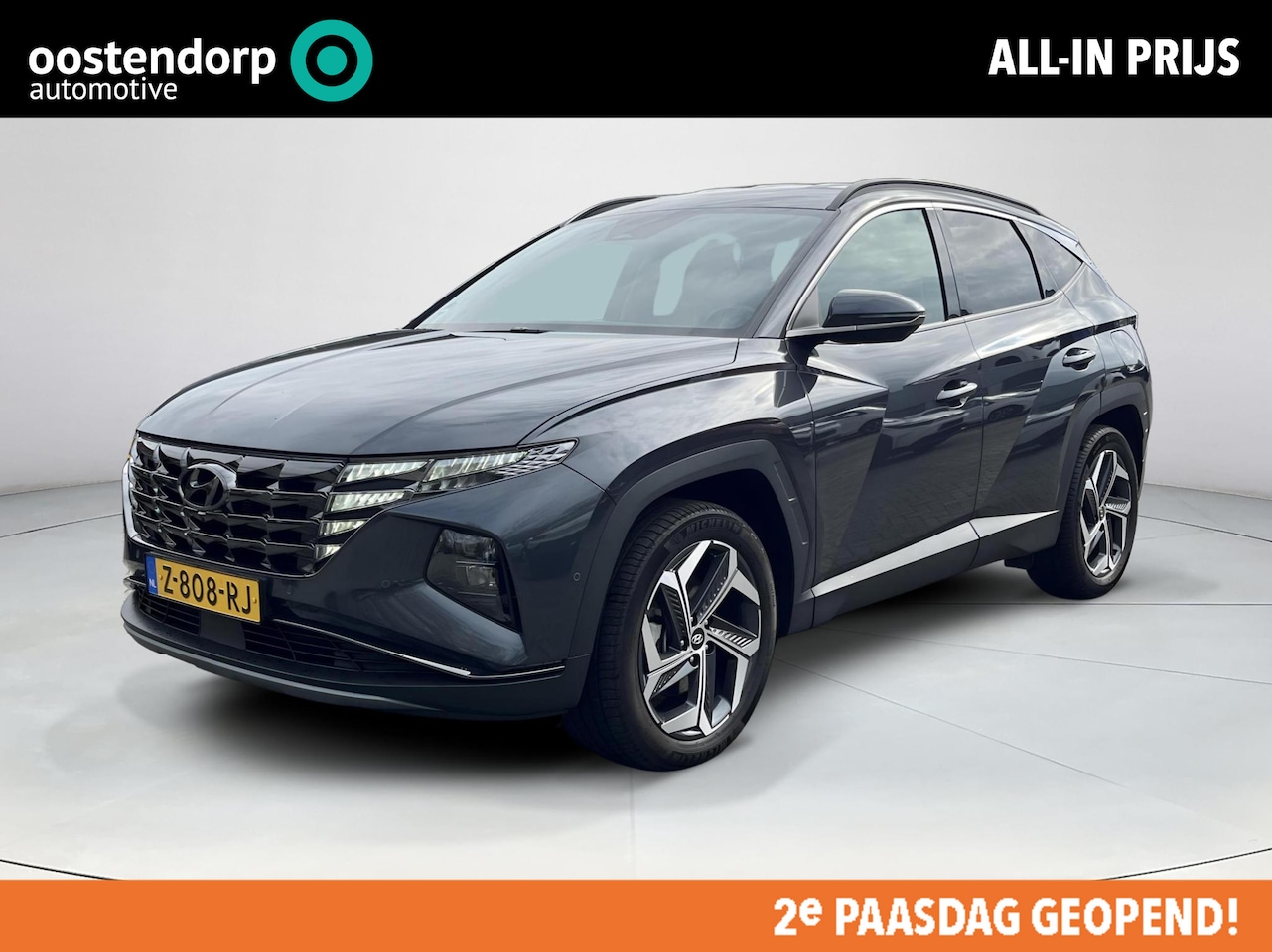 Hyundai Tucson - 1.6 T-GDI PHEV Premium 4WD | Lederen bekleding | Stoel- en stuurverwarming | 4WD | Navigat - AutoWereld.nl
