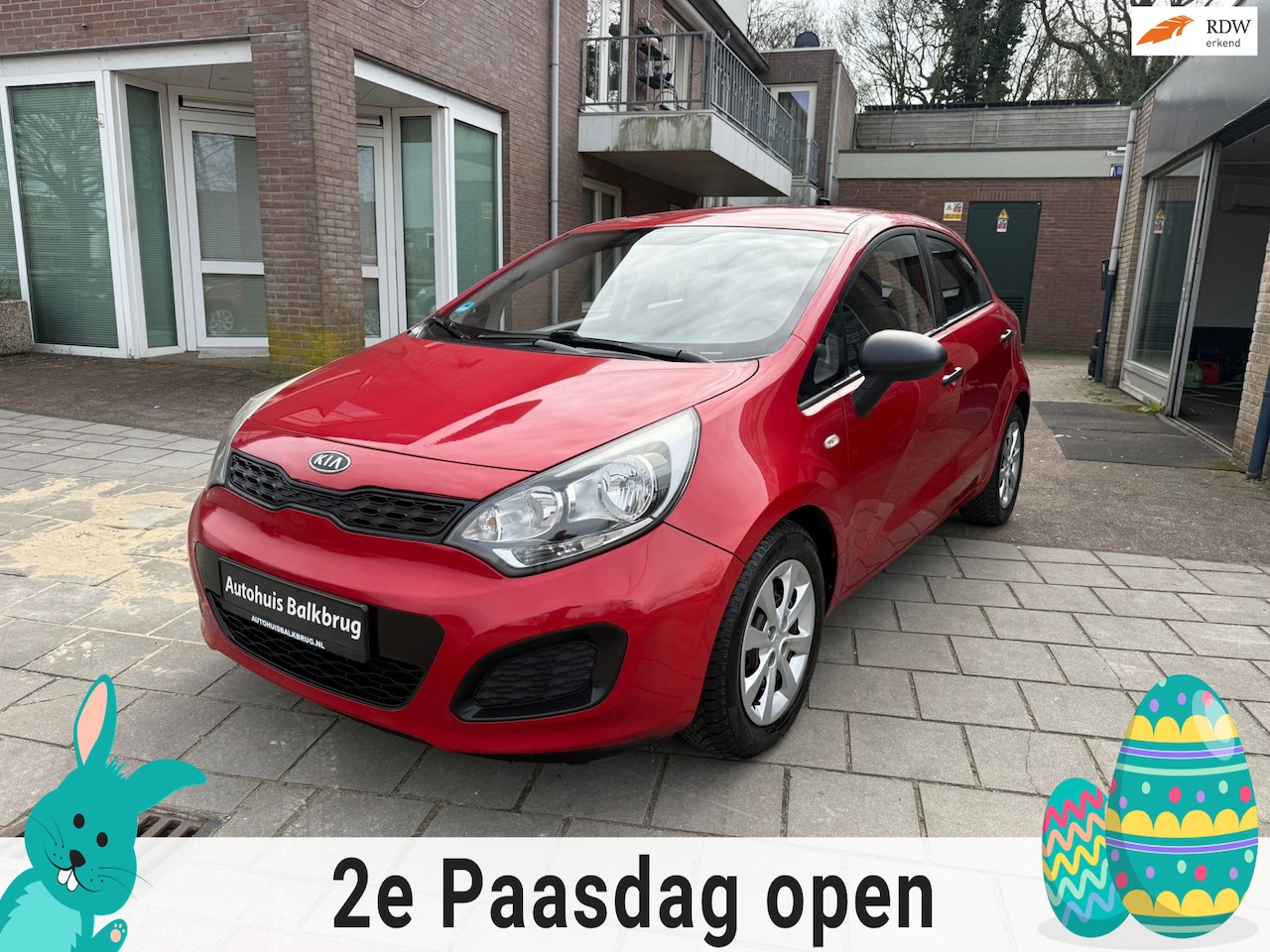 Kia Rio - 1.2 CVVT Comfort Pack airco el ramen cruisecontrol 5drs 84325 km - AutoWereld.nl