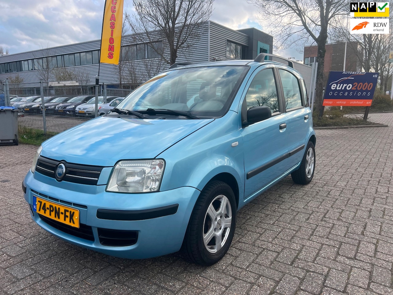 Fiat Panda - 1.2 Class - Airco - Lichtmetalen velgen - Nette staat - AutoWereld.nl