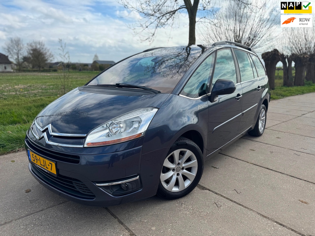 Citroën Grand C4 Picasso - 1.6 VTi Business 7P 120PK CLIMA/CRUISE/PDC/BLUE/16" - AutoWereld.nl