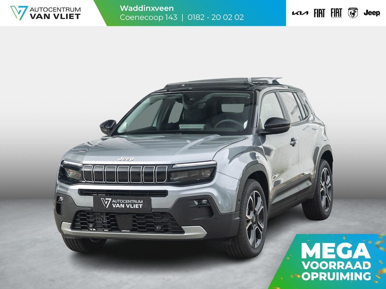 Jeep Avenger - 1.2 e-Hybrid Summit | Winter Pack | Schuif/Kanteldak | Infotaiment&Convenience Pack | Bico - AutoWereld.nl