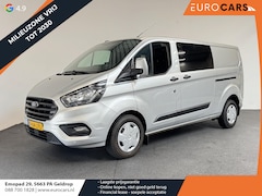 Ford Transit Custom - 131pk Automaat L2H1 Trend Dubbele Cabine 2x Schuifdeur Navigatie Apple Carplay/Android Aut