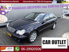 Mercedes-Benz C-klasse - 180 K. Elegance AUTOMAAT, Clima, CC, PDC v/a, LM, Trekh, nw. APK – Inruil Mogelijk –