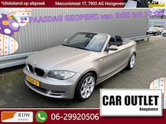 BMW 1-serie Cabrio - 118i High Executive 133Dkm.NAP, AUTOMAAT, Leer, Clima, CC, LM, Afn.Trekh, nw. APK – Inruil