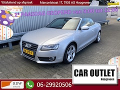 Audi A5 Cabriolet - 2.0 TFSI quattro Pro Line 156Dkm.NAP, AUTOMAAT, Leer, Navi, Clima, CC, PDC, LM, nw. APK –