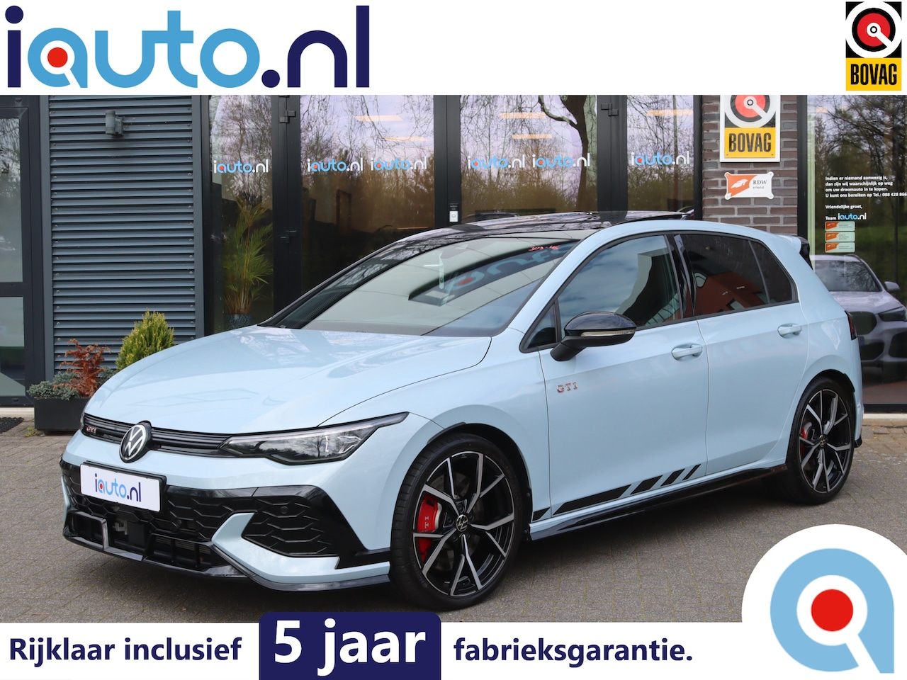 Volkswagen Golf - 2.0 TSI GTI 301PK Clubsport Akrapovic/Pano/Blackstyle/IQ.Light/Camera/Headup/19" - AutoWereld.nl