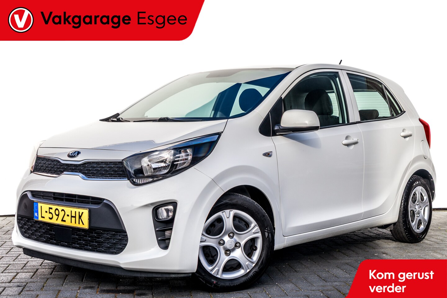 Kia Picanto - 1.0 DPi ComfortLine| Ned Auto | 1 e eign | 5 Drs | Airco . | Cruise | Audio Dab | Bluetoot - AutoWereld.nl