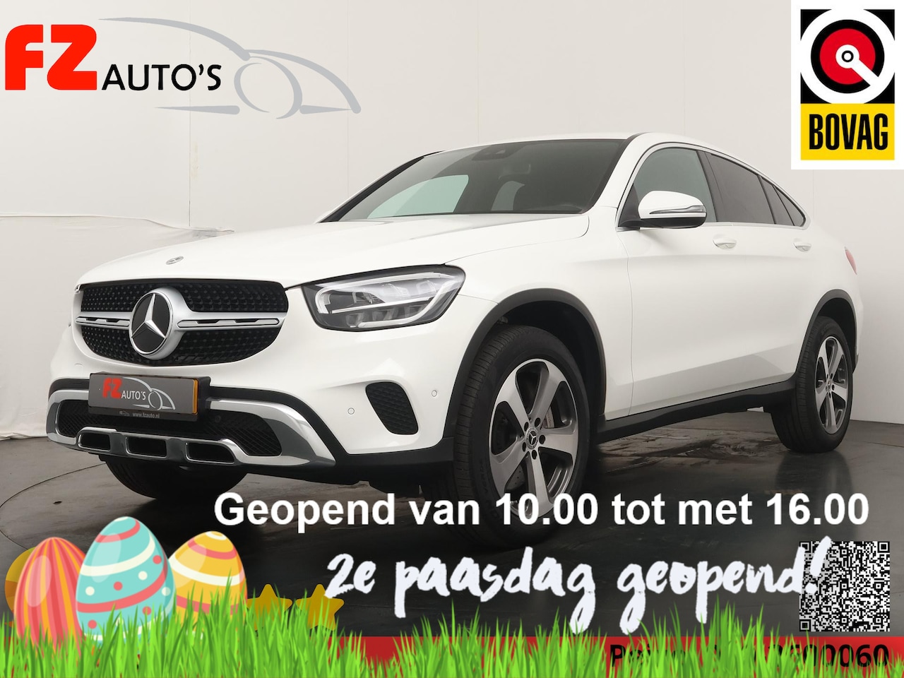 Mercedes-Benz GLC-klasse Coupé - 300e 4MATIC Business Solution Luxury - Navigatie - Stoelverwarming - Wegklapbare trekhaak - AutoWereld.nl