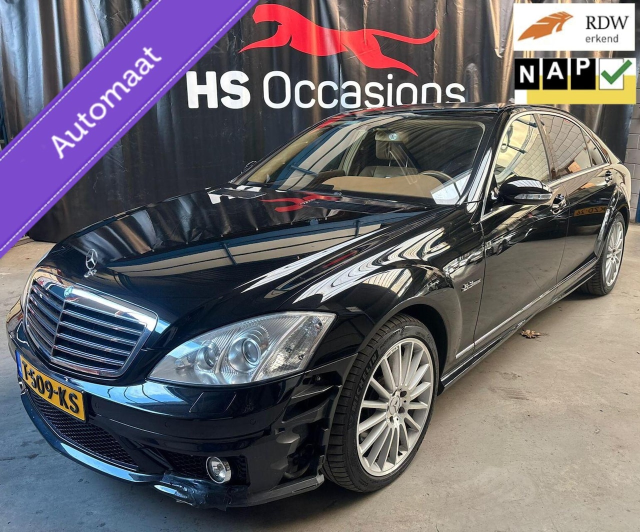 Mercedes-Benz S-klasse - AMG 63/navi/cruise/pdc/volle opties - AutoWereld.nl