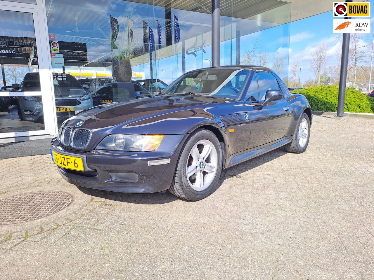 BMW Z3 Roadster - 1.8 ZEER NETTE ORIGINELE AUTO MET HARD-TOP - AutoWereld.nl
