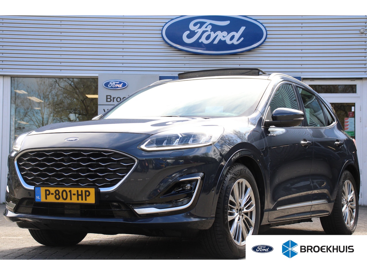 Ford Kuga - 2.5 PHEV Vignale | PANODAK | WINTERPACK | ADAPTIVE CRUISE | LANE ASSIST | 360° CAMERA | EL - AutoWereld.nl