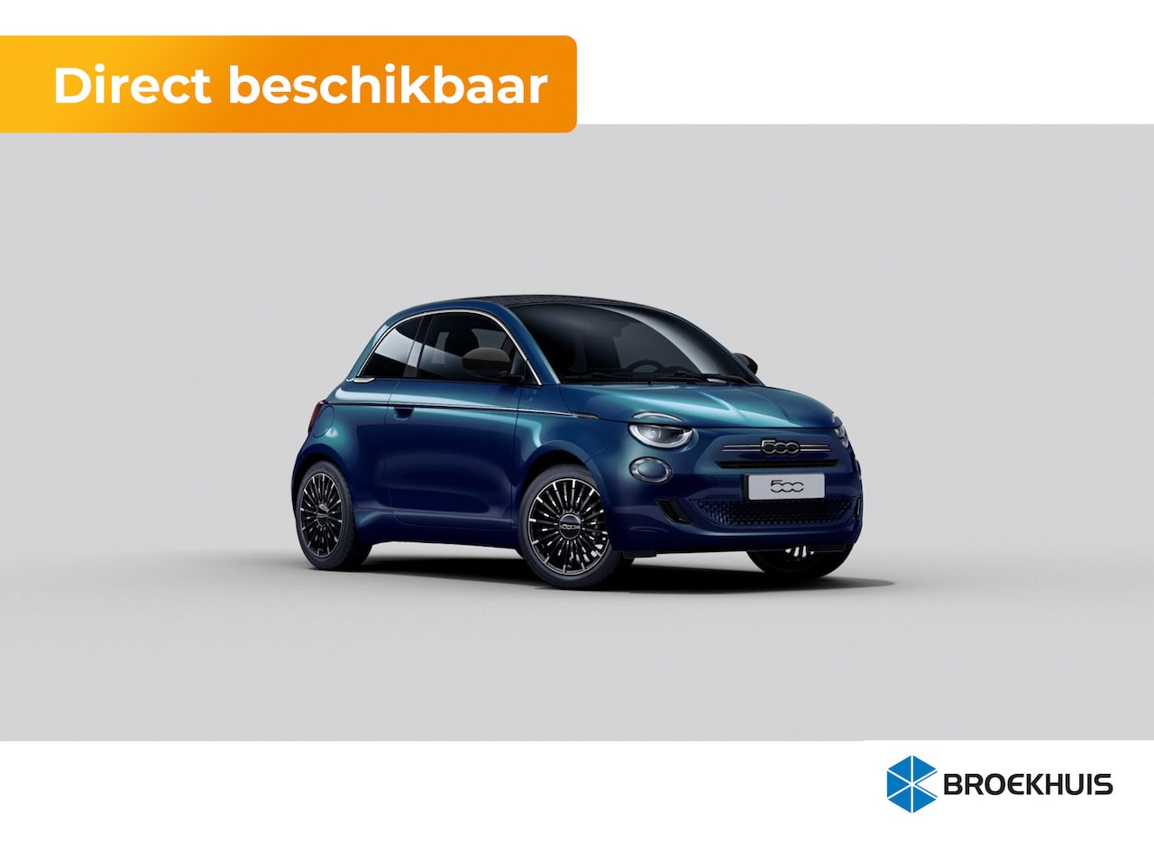 Fiat 500 - La Prima | 10,25" touchscreen radio met Bluetooth, DAB & USB | Automatische airconditionin - AutoWereld.nl