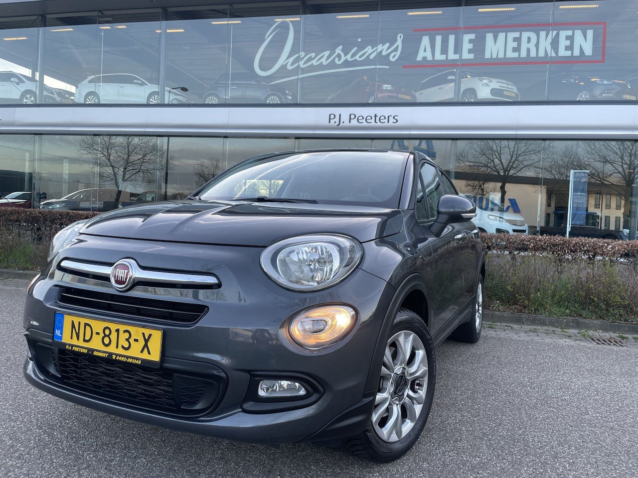 Fiat 500 X - 1.4 Turbo MultiAir PopStar Schuif/ kanteldak - Airco - Cruise control - Navigatie - Parkee - AutoWereld.nl
