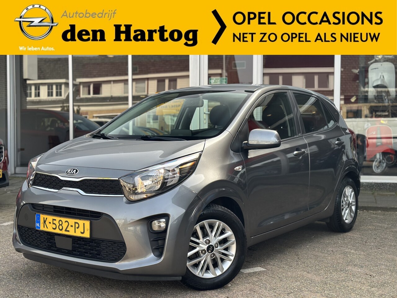 Kia Picanto - 1.0 DPi DynamicLine Airco/Camera/Navigatie - AutoWereld.nl