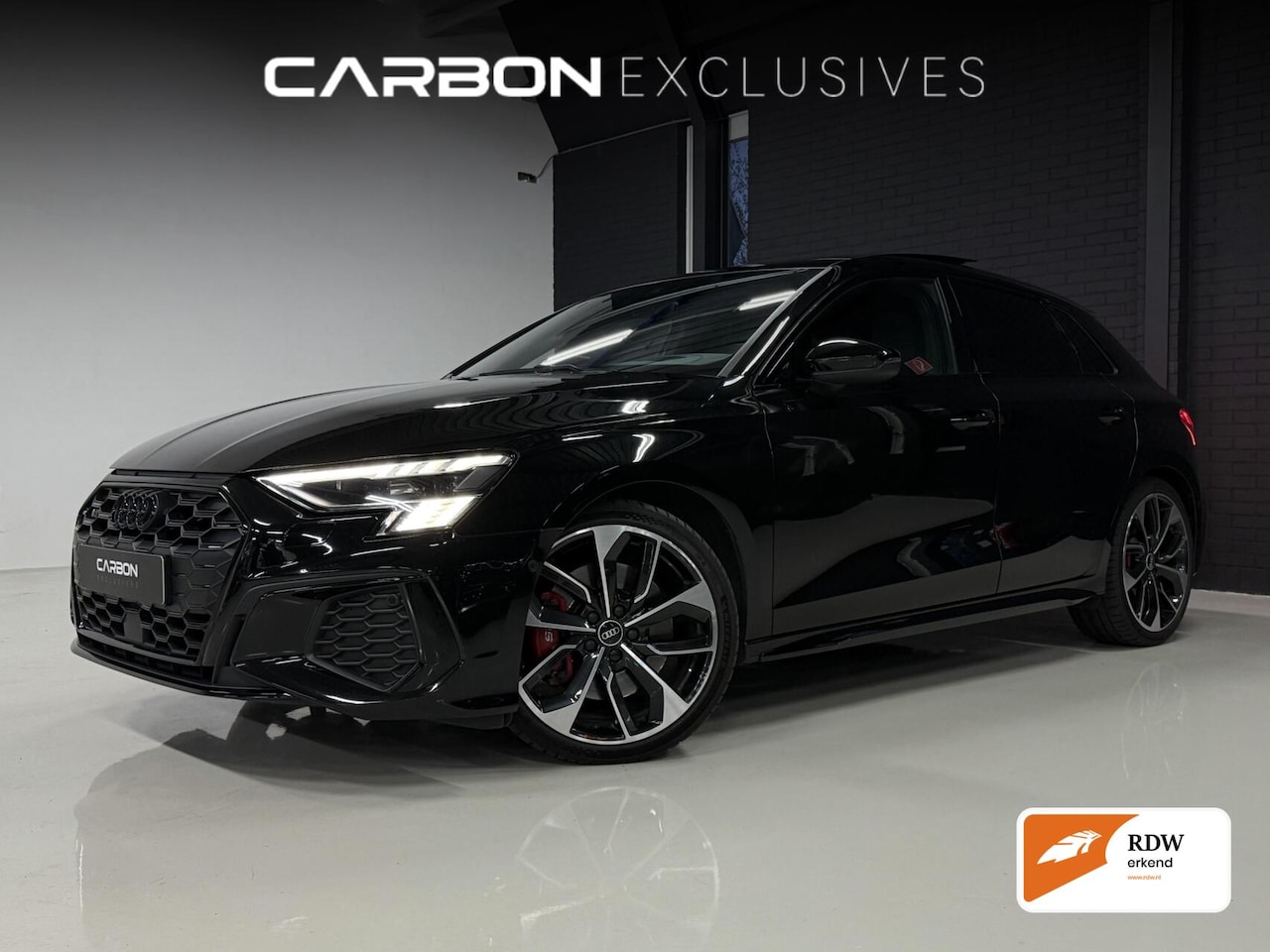 Audi S3 - 2.0 TFSI S3 Quattro | Carbon | Pano | Sfeer | Memory - AutoWereld.nl