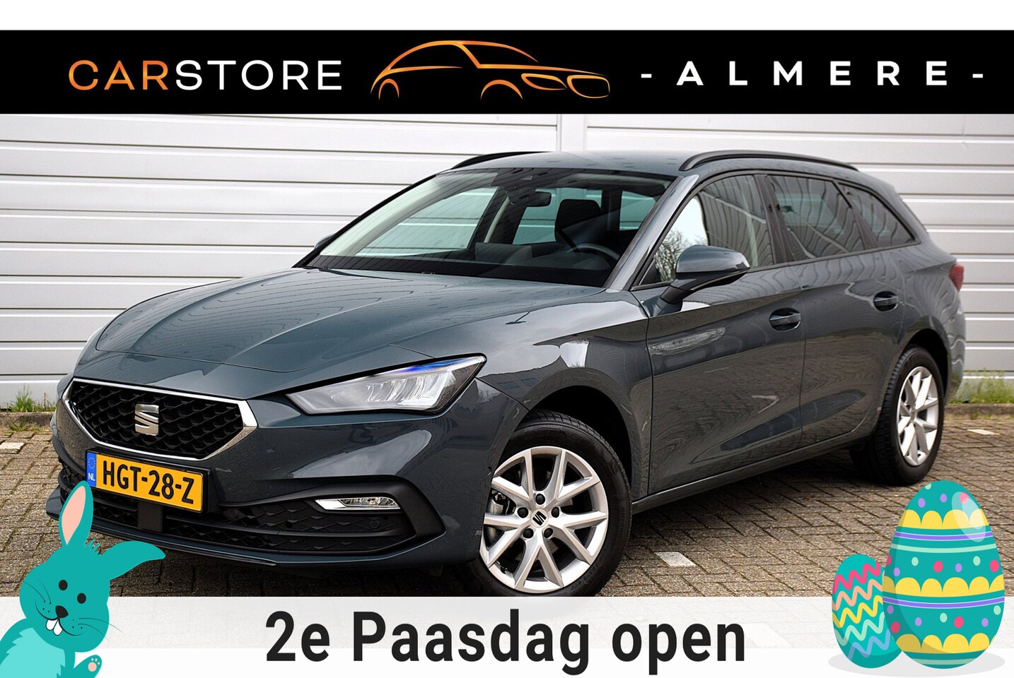 SEAT Leon Sportstourer - 1.5 eTSI Style Business Intense*2e eigenaar*16Dkm*NAP*Camera*ACC*Virtual cockpit* - AutoWereld.nl