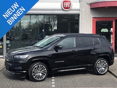 Jeep Compass - 1.5T e-Hybrid Summit DCT AUTOMAAT|LEER|CLIMATE|CAMERA|APPLE/ANDROID|PDC|19"