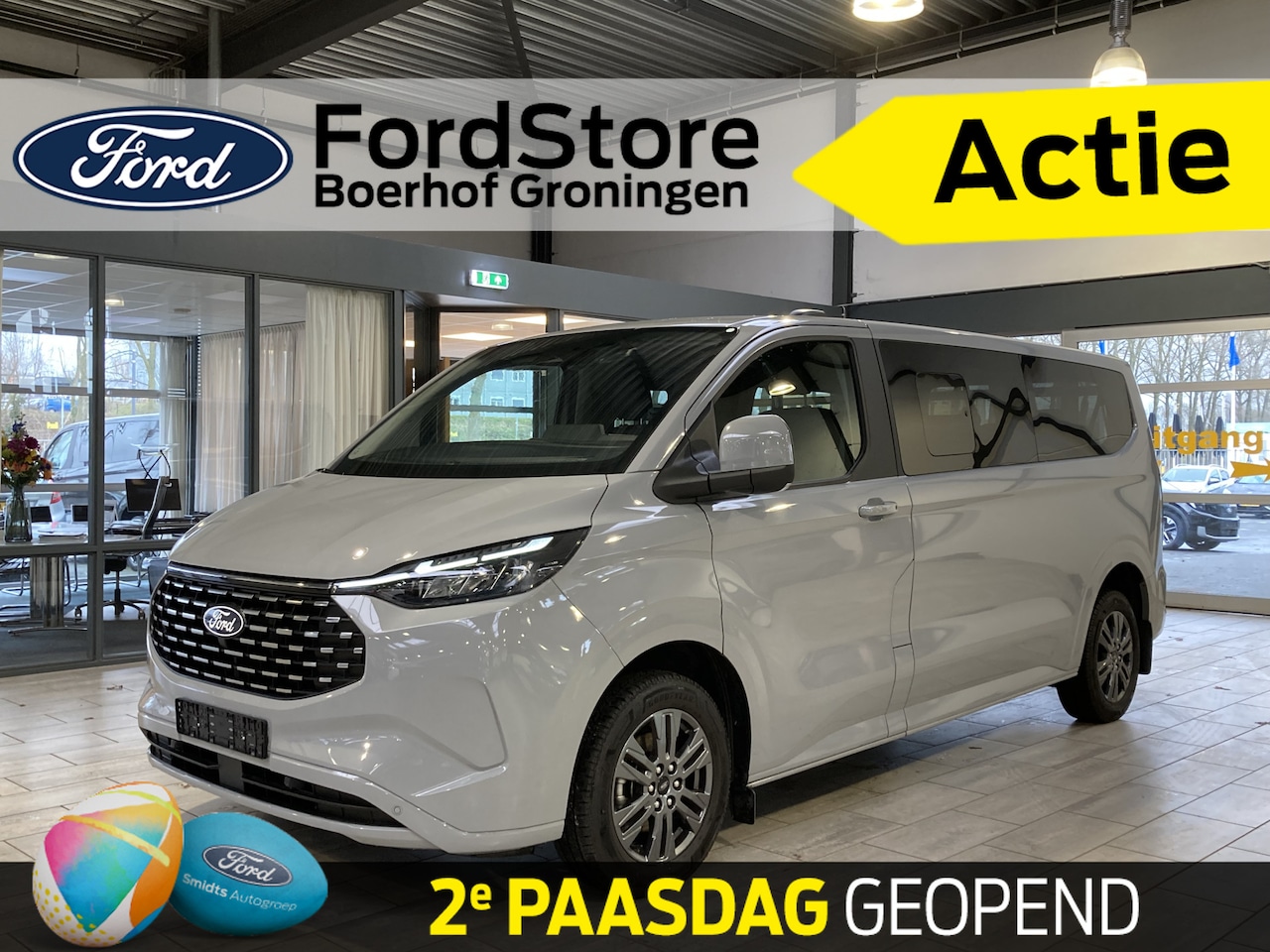 Ford Model T - Custom Titanium X 340 2.5 PHEV 233 pk L2 9 persoons | Elek. Trekhaak | Winter Pack | Camer - AutoWereld.nl
