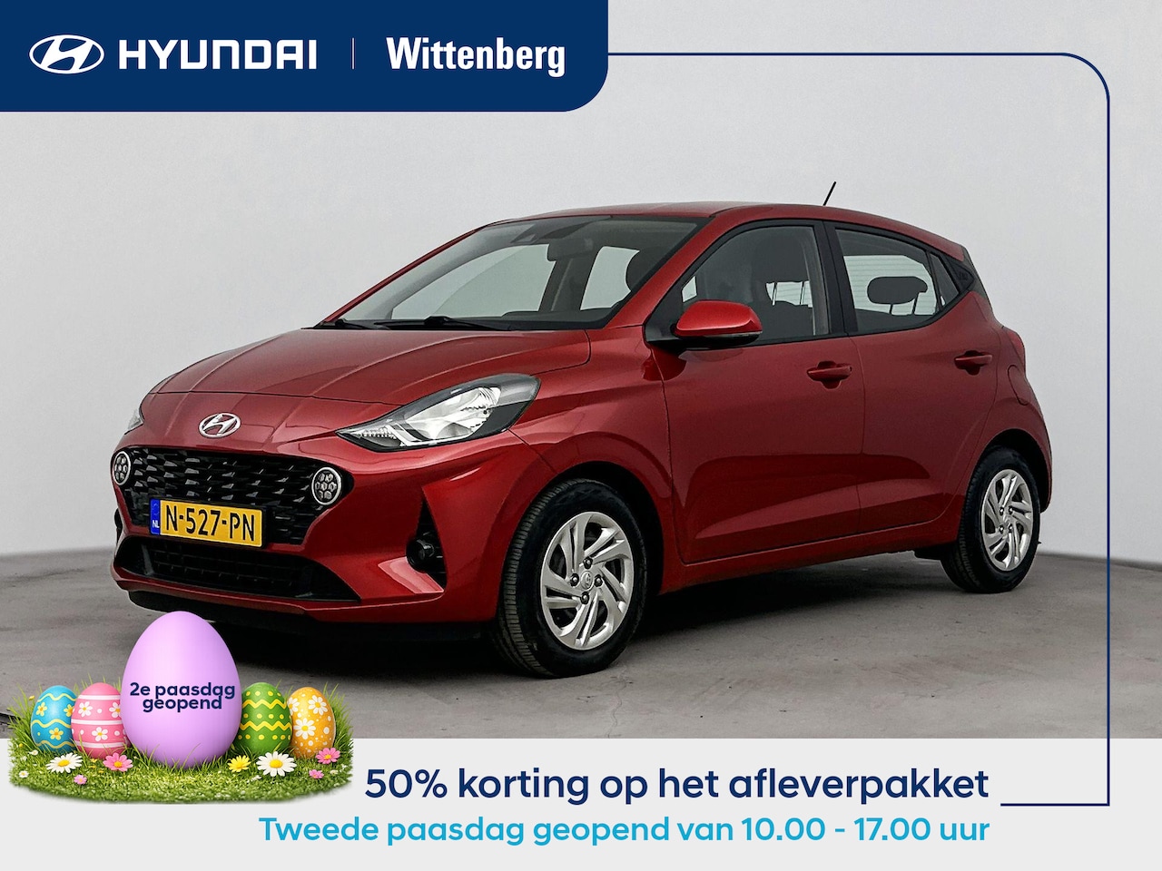 Hyundai i10 - 1.0 COMFORT | NAVI via APPLE CAR PLAY & ANDROID AUTO | CRUISE | AIRCO | FABRIEKSGARANTIE G - AutoWereld.nl
