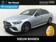 Mercedes-Benz C-klasse - 300 e Business Solution AMG Premium Plus /Panoramadak /Burmester 3D /HUD /Memory /360 Came