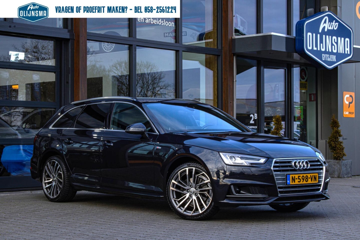 Audi A4 Avant - 2.0 TFSI g-tron Sport 2x S line edition|Verkoelende+verwarmde stoelen|Leder|Uniek| - AutoWereld.nl