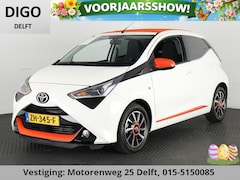 Toyota Aygo - 1.0 VVT-i X-OTIC CABRIOLET 30.000 KM GARANTIE TOT 3-2029 LEDER.CARPLAY NAVI.AIRCO.LMV CAME