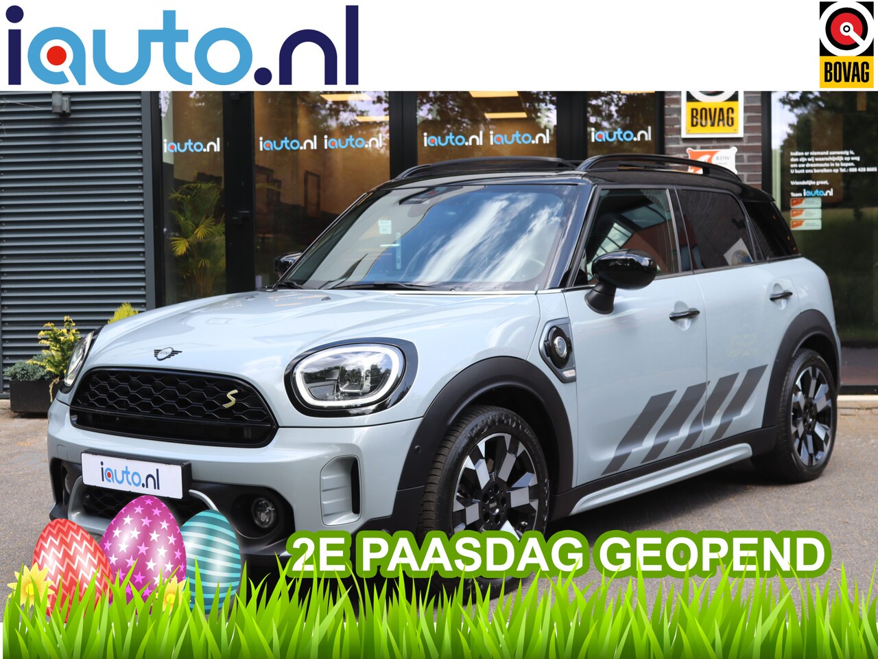 MINI Countryman - Mini 2.0 Cooper S E ALL4 Untamed Pano/Leder/Camera/Headup/Keyless/LED/ACC/HK/Elek. stoel+m - AutoWereld.nl