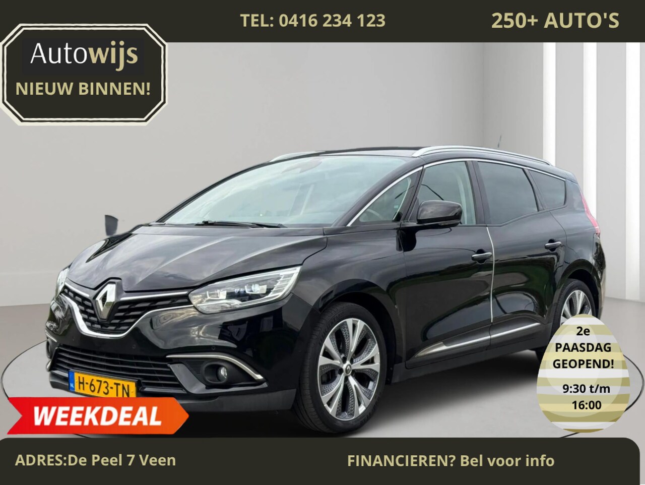 Renault Grand Scénic - 1.5 dCi Intens|AUT|CAMERA|LED|TREKHAAK|CRUISE - AutoWereld.nl
