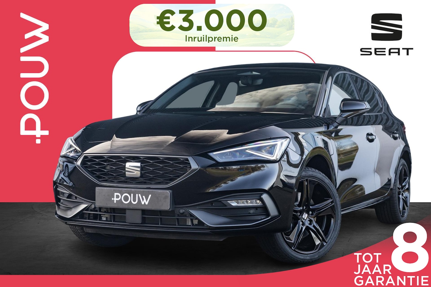 SEAT Leon - 1.5 TSI 204pk e-Hybrid FR Business | Technology Pakket | Winter Pakket | Black Pakket - AutoWereld.nl