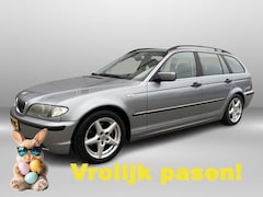 BMW 3-serie Touring - 316i Black&Silver II Liefhebbers auto | Apple carplay | Trekhaak | Navi | Cruise | Blue to