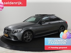 Mercedes-Benz C-klasse - 300e AMG | Panoramadak | 360 Camera | Stoelverwarming | Leder/Alcantara | Carplay | Sfeerv