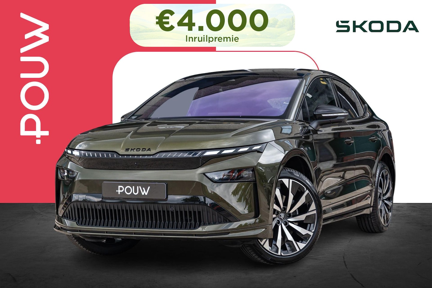 Skoda Enyaq Coupé iV - 60 204pk Sportline | Business Upgrade Plus | Trekhaak Wegklapbaar - AutoWereld.nl