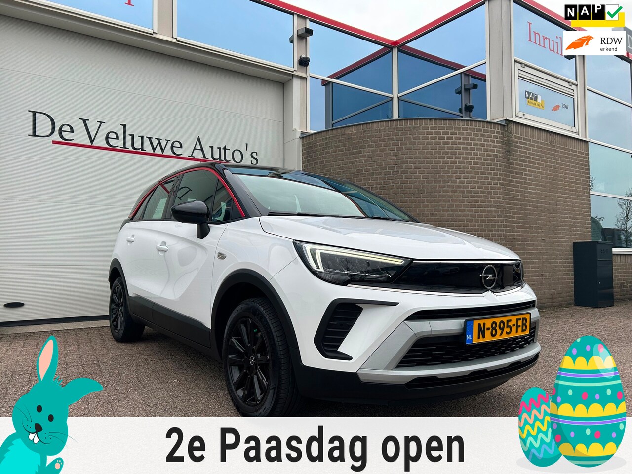 Opel Crossland - 1.2 Turbo GS Line|1e eig.|Carplay|LED|Camera| - AutoWereld.nl