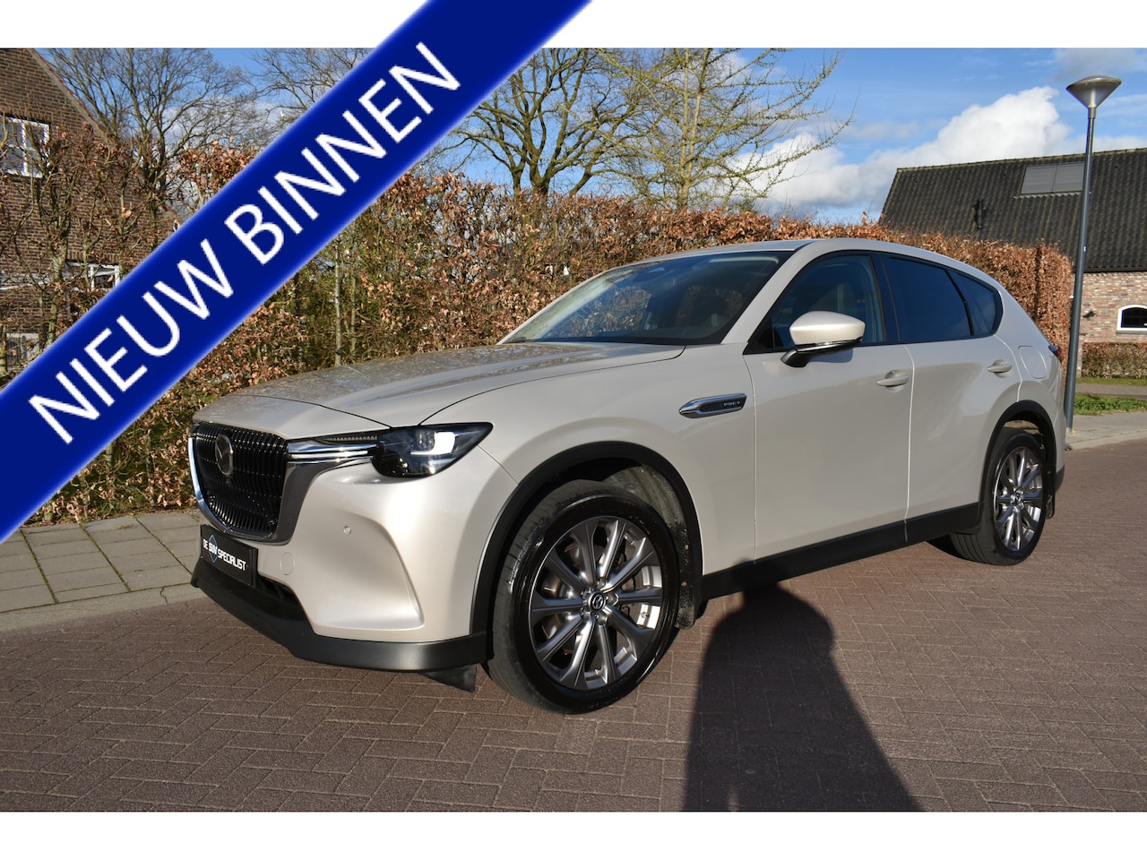 Mazda CX-60 - 2.5 e-SkyActiv PHEV HOMURA '23 FULL TREKH, PANO, NIEUWST! - AutoWereld.nl