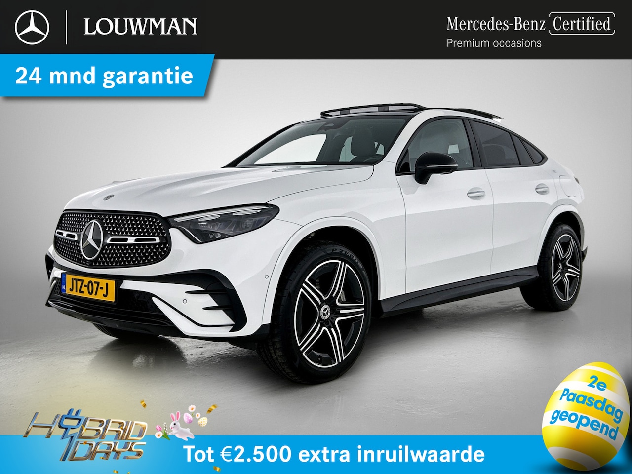 Mercedes-Benz GLC-klasse Coupé - 300 e 4MATIC AMG | Trekhaak | Panoramadak | Alarm | Burmester® | Memory | 360° Camera | St - AutoWereld.nl