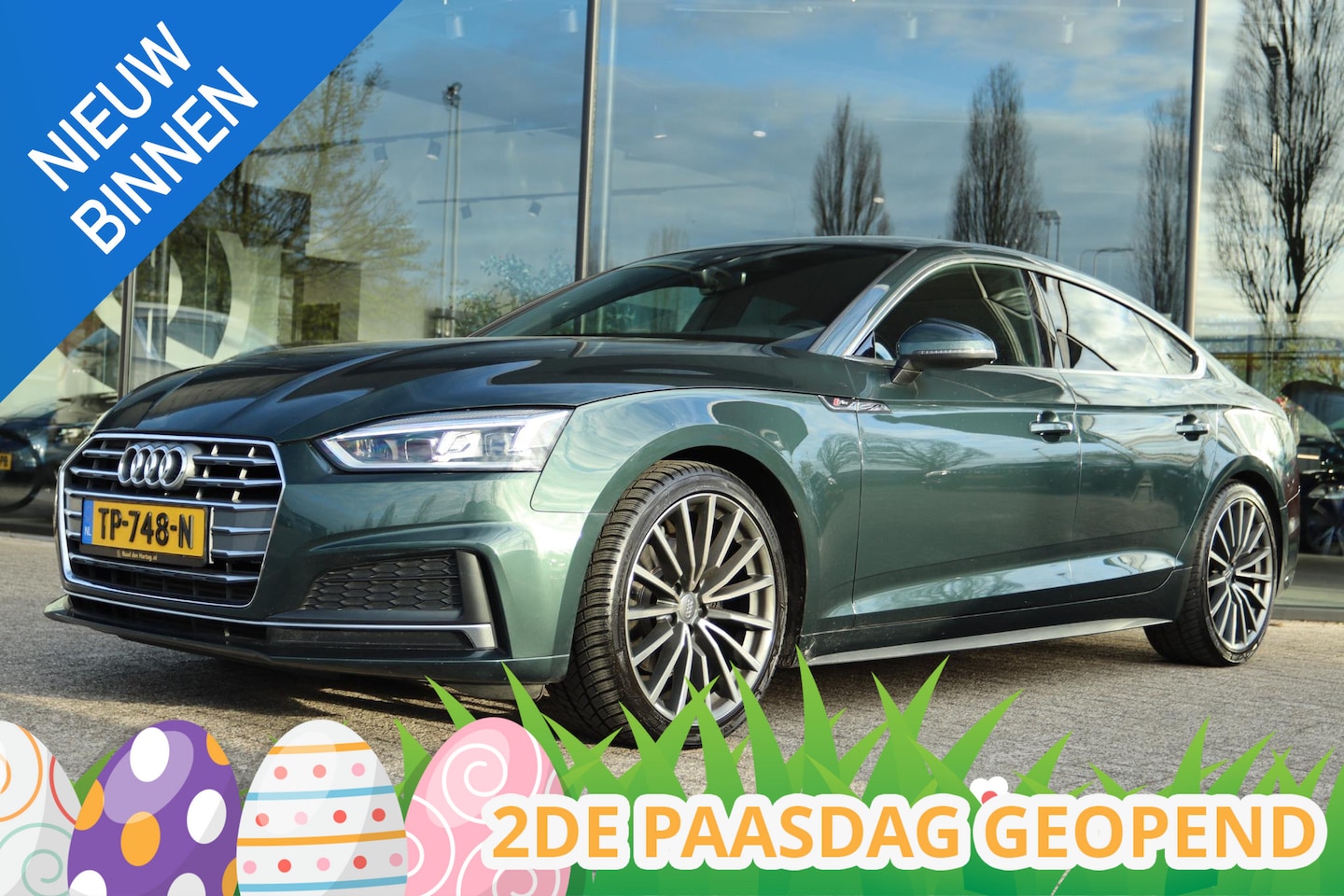 Audi A5 Sportback - 2.0 TFSI MHEV SPORT S-LINE EDITION 3x S-LINE | NAVI | VIRT. COCKPIT | PDC | CRUISE | CLIMA - AutoWereld.nl