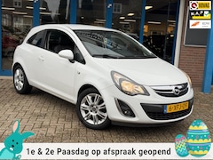 Opel Corsa - 1.2-16V BlitZ Wit 3drs 2014 AIRCO LM NAP