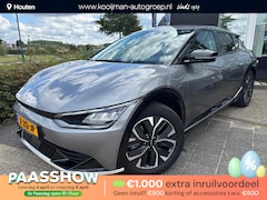 Kia EV6 - Plus 77.4 kWh Trekhaak, 800 Volt, Stoelventilatie/verwarming, Warmtepomp, BTW-Auto, Ledere
